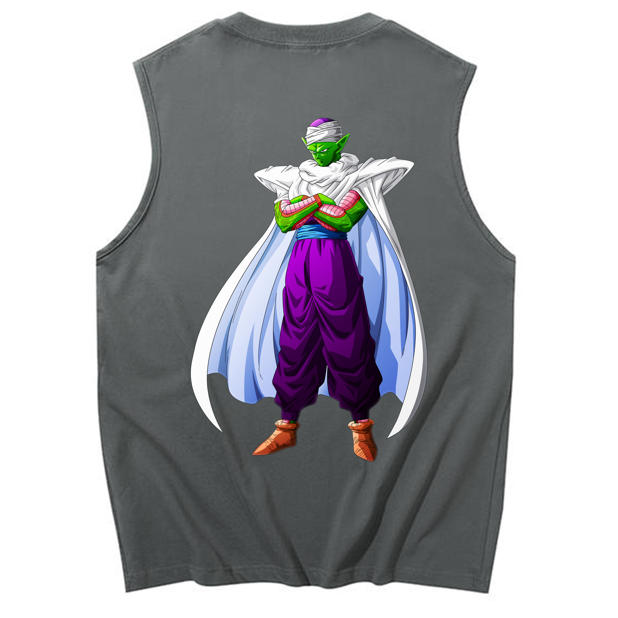 （画像用） ドラゴンボール ピッコロ DRAGON BALL Piccolo コットン100％タンクトップ（背面プリント）